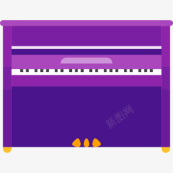 家用钢琴钢琴家用3平的图标高清图片