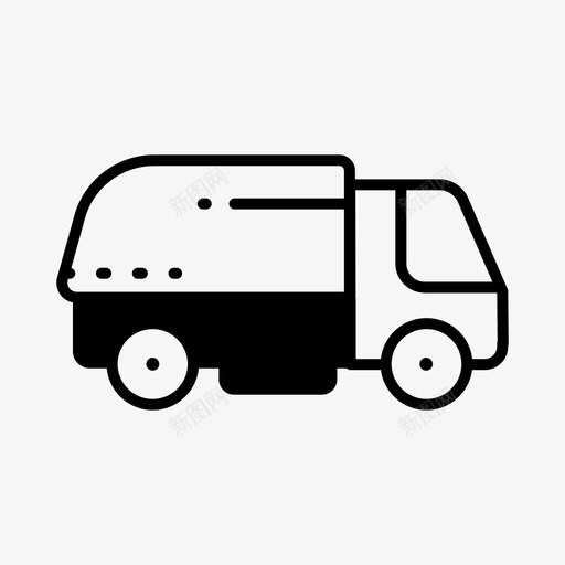 卡车汽车运输工具图标svg_新图网 https://ixintu.com 卡车 汽车 运输工具