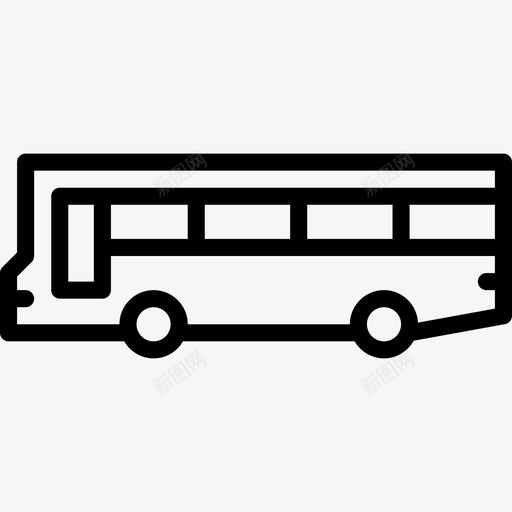 巴士17路直达图标svg_新图网 https://ixintu.com 17路 巴士 直达