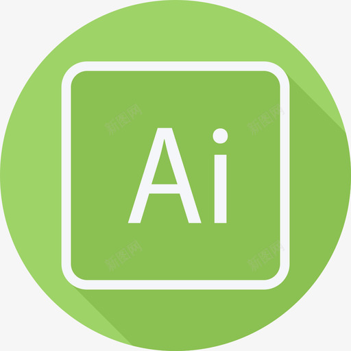 AI文件扁平圆形图标svg_新图网 https://ixintu.com AI 扁平圆形 文件