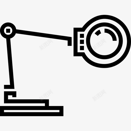 灯工艺5线性图标svg_新图网 https://ixintu.com 工艺5 灯 线性