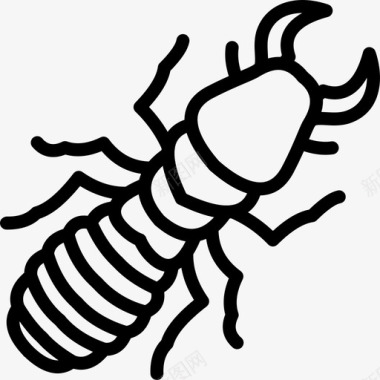 白蚁虫子图标图标