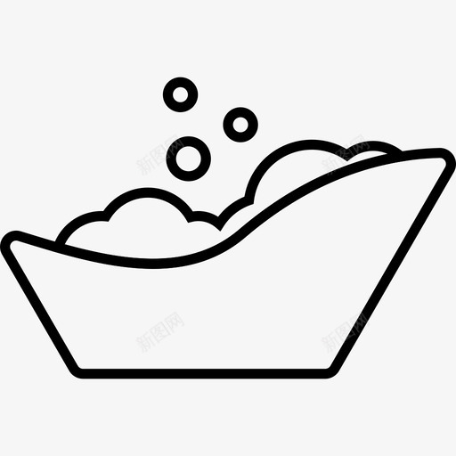 洗澡淋浴婴儿图标svg_新图网 https://ixintu.com 婴儿 新生儿和玩具 洗澡 淋浴