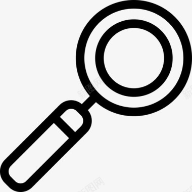 Loupe通信和媒体8线性图标图标