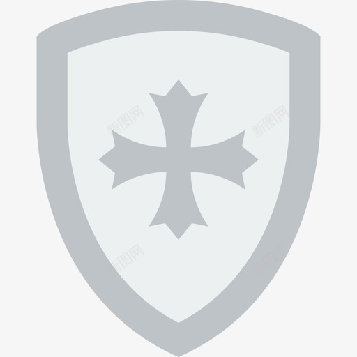 盾牌中世纪3扁平图标svg_新图网 https://ixintu.com 中世纪3 扁平 盾牌