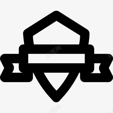 军徽军徽4轮廓图标图标