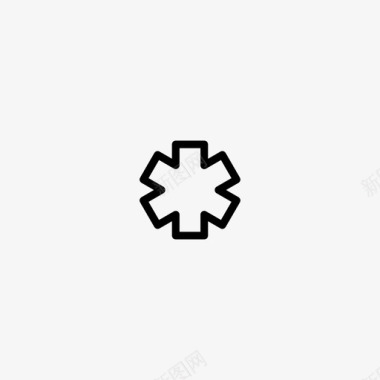 星号_asterisk3图标