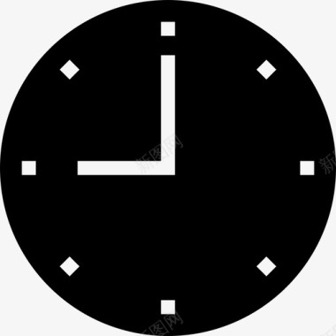 时钟ios用户界面填充图标图标