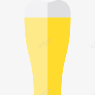 品脱啤酒酒吧和酒吧4平淡图标图标