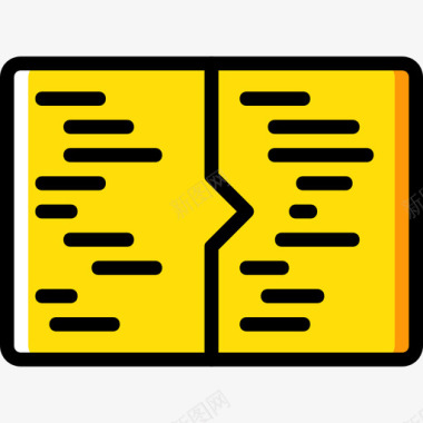 联合收割机开发5黄色图标图标