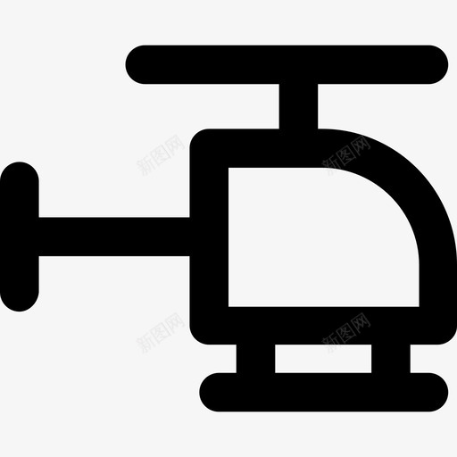 直升机旅行24粗体圆形图标svg_新图网 https://ixintu.com 旅行24 直升机 粗体圆形