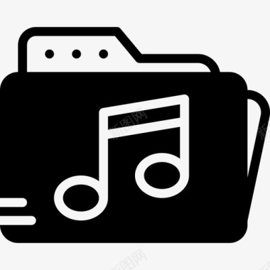 音乐文件夹音乐7填充图标图标