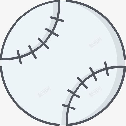 棒球运动32彩色图标svg_新图网 https://ixintu.com 彩色 棒球 运动32