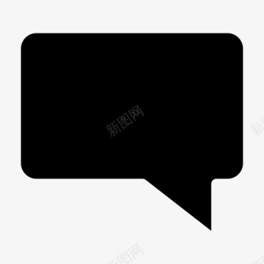留言语音泡泡图标图标
