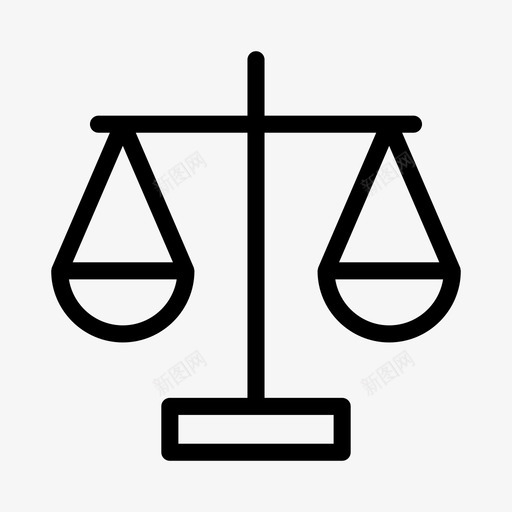 平衡正义法律图标svg_新图网 https://ixintu.com 平衡 正义 法律 法律图标 网络用户图标
