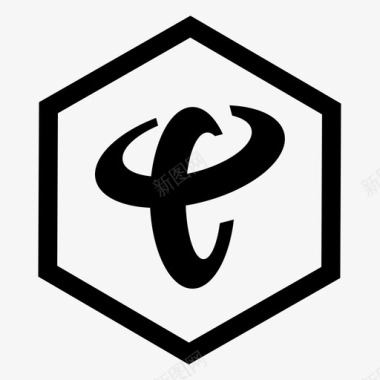 电信小logo图标