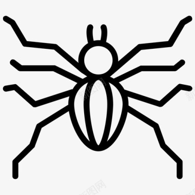 地窖蜘蛛动物蜘蛛纲图标图标
