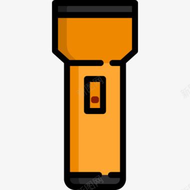 手电筒消防5线颜色图标图标