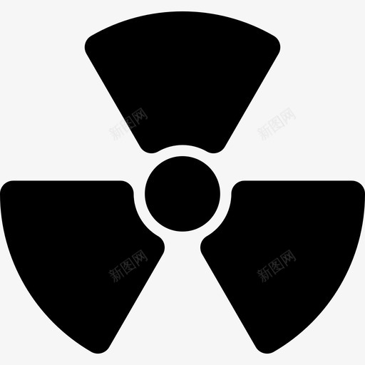 辐射化学4填充图标svg_新图网 https://ixintu.com 化学4 填充 辐射