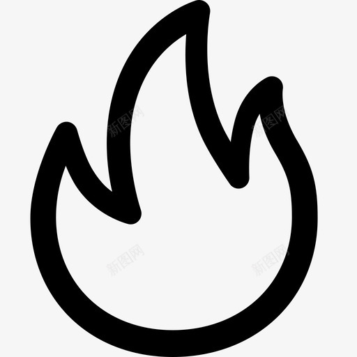 火烧热图标svg_新图网 https://ixintu.com 医院应用程序图标 火 烧 热