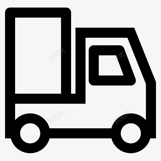 送货汽车货物图标svg_新图网 https://ixintu.com 卡车 汽车 船运 货物 运输 送货