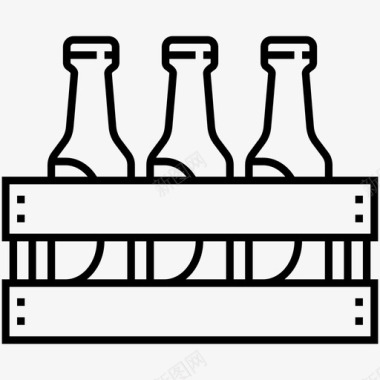 啤酒包装酒精饮料图标图标