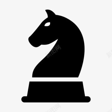 国际象棋商务游戏图标图标