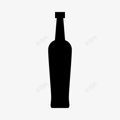瓶子啤酒饮料图标svg_新图网 https://ixintu.com 啤酒 油 瓶子 瓶子和玻璃杯 葡萄酒 饮料