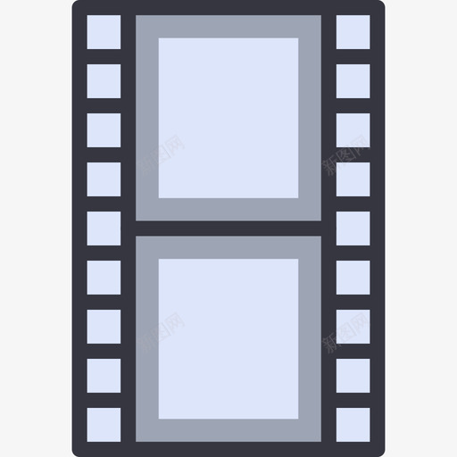 电影电子和网络元素收集平面图标svg_新图网 https://ixintu.com 平面 电子和网络元素收集 电影