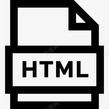 Html网页7线性图标图标