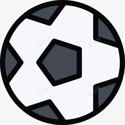 足球运动装备4彩色图标svg_新图网 https://ixintu.com 彩色 足球 运动装备4