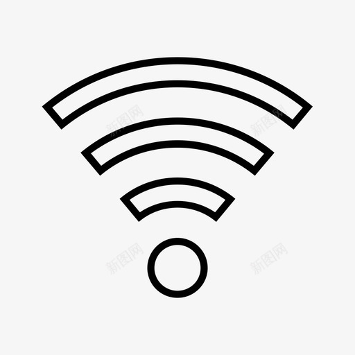 wifi接入酒吧图标svg_新图网 https://ixintu.com wifi 互联网 接入 网络 连接 酒吧