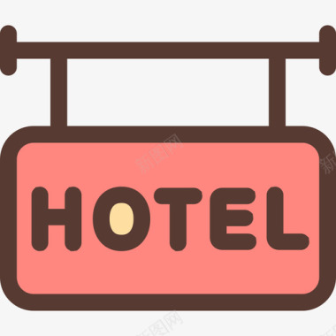 酒店旅游图标2颜色图标