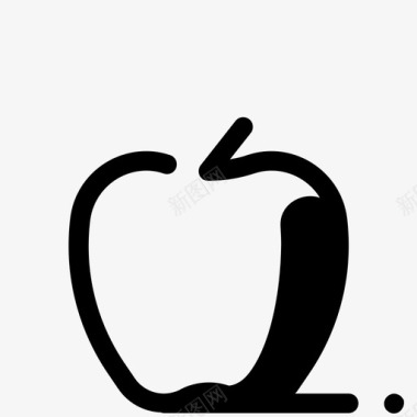 苹果生态食品图标图标