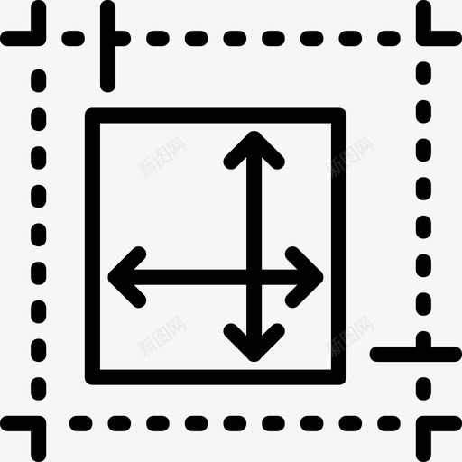 蓝图房地产18直线图标svg_新图网 https://ixintu.com 房地产18 直线 蓝图