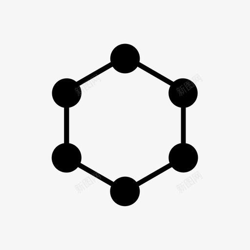 分子化学科学图标svg_新图网 https://ixintu.com 分子 分子集合 化学 科学