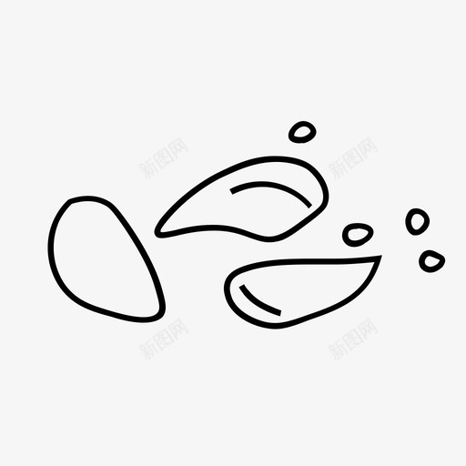 大蒜烹饪碎大蒜图标svg_新图网 https://ixintu.com 大蒜 烹饪 碎大蒜