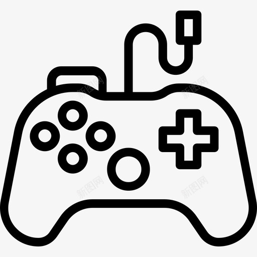 Gamepad婴儿12直系图标svg_新图网 https://ixintu.com Gamepad 婴儿12 直系