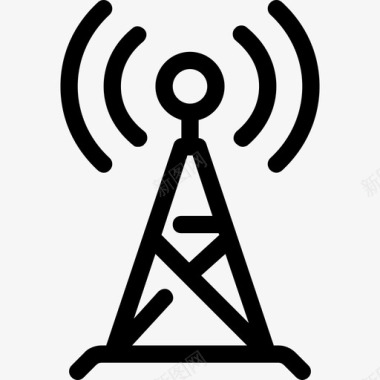 Wifi通信43线性图标图标