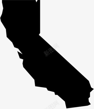 加利福尼亚美国州图标图标