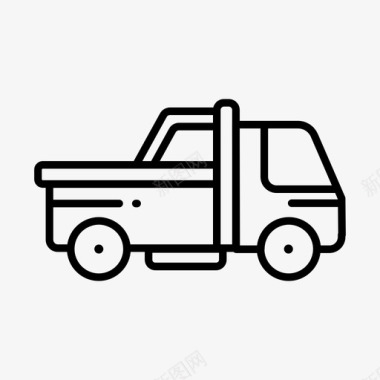 卡车汽车运输工具图标图标