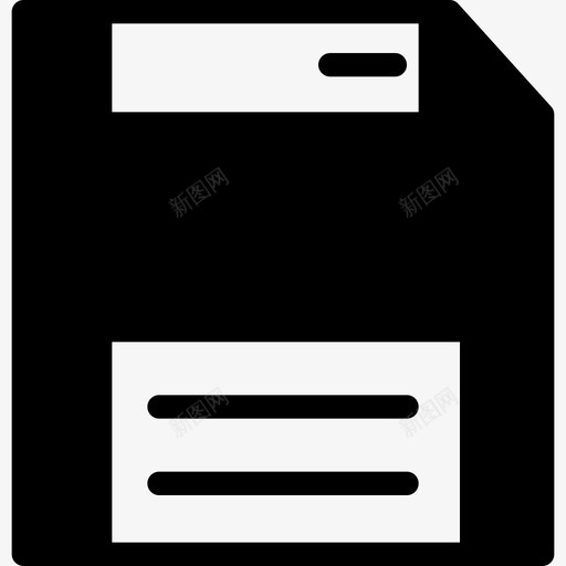 磁盘驱动器软盘内存图标svg_新图网 https://ixintu.com 内存 存储 存储卡 磁盘驱动器 计算机硬件固态 软盘