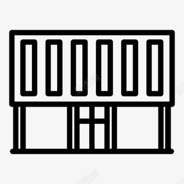 商店建筑物房子图标图标