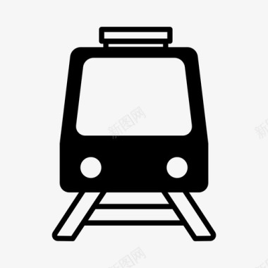火车汽车运输图标图标