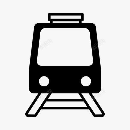 火车汽车运输图标svg_新图网 https://ixintu.com 汽车 火车 车辆 运输