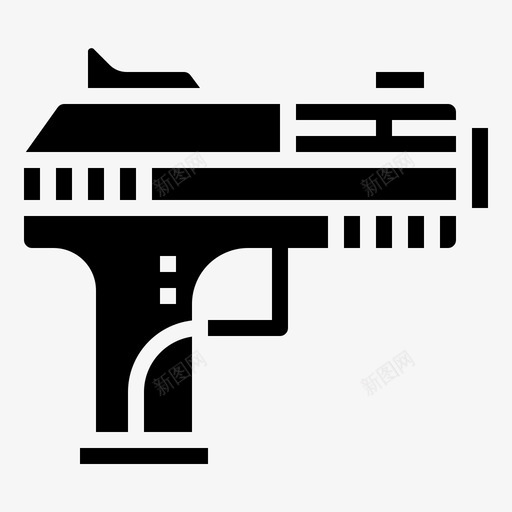 彩弹手枪火器枪图标svg_新图网 https://ixintu.com 彩弹和bb枪雕文 彩弹手枪 枪 火器 运动