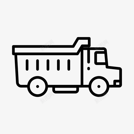 卡车汽车运输工具图标svg_新图网 https://ixintu.com 卡车 汽车 运输工具