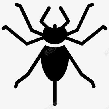 鞭子蝎子亚利桑那昆虫图标图标