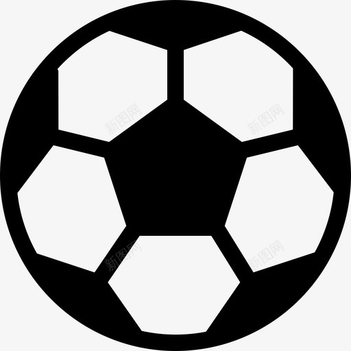 足球运动17填充128px图标svg_新图网 https://ixintu.com 填充128px 足球 运动17