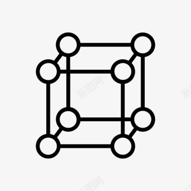 原子化学分子图标图标